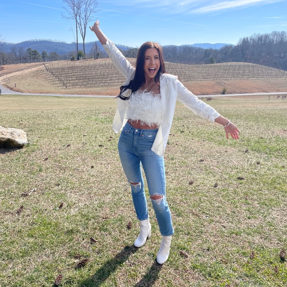 Fuzzy White Top 12th Tribe